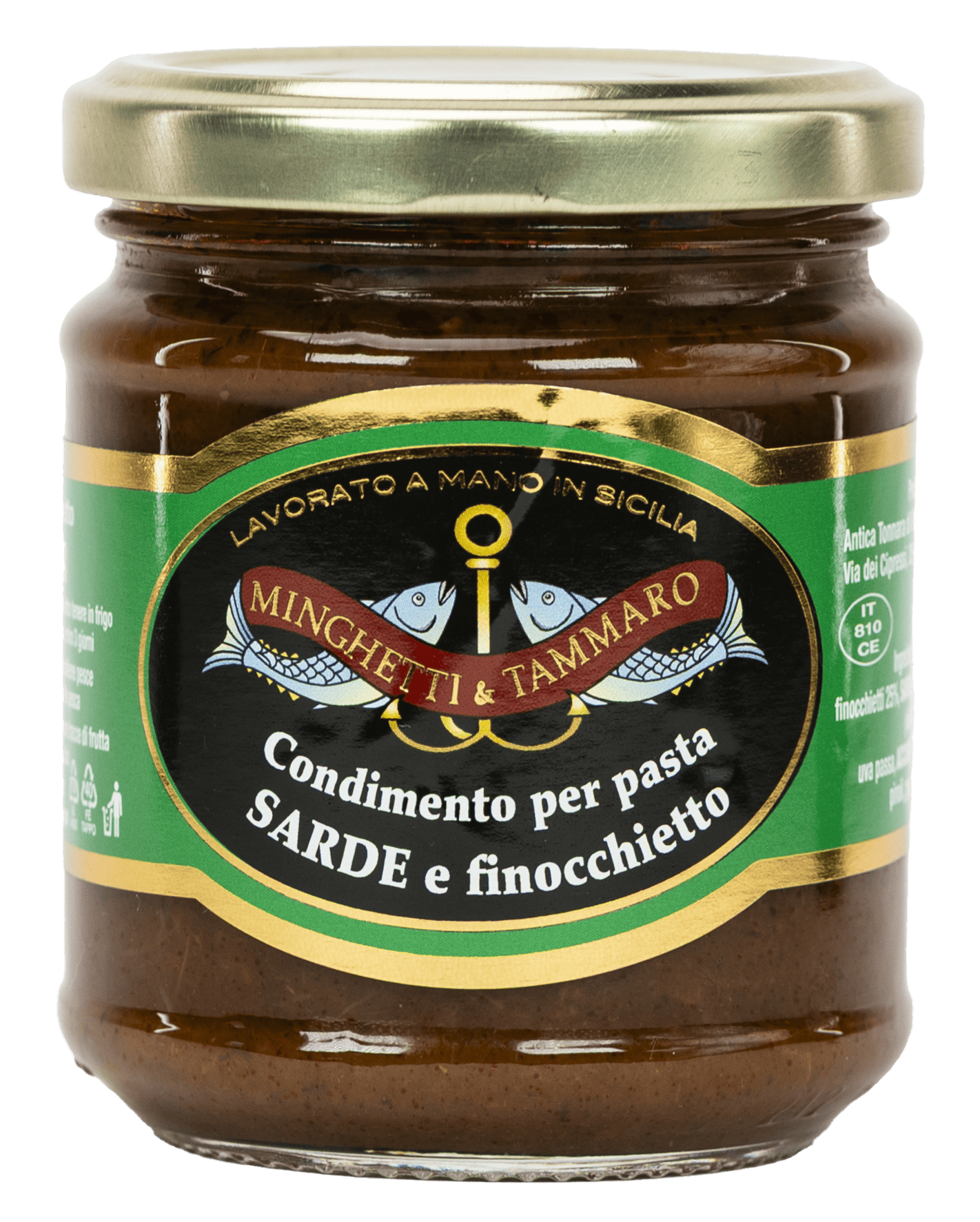 Condimento per pasta con sarde e finocchio 200g