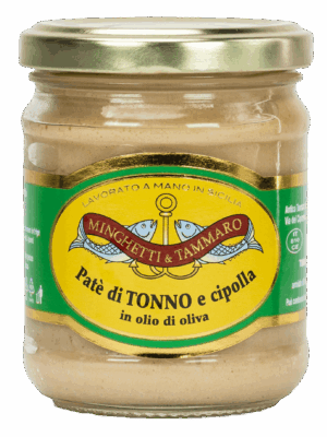 Pat? di tonno e cipolla in olio d'oliva - 180 g