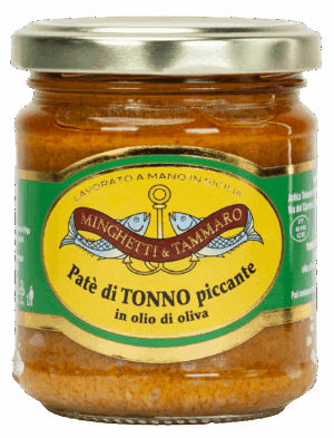 Pat? di tonno piccante in olio d'oliva - 180 g