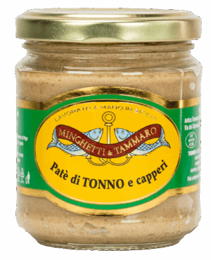Pat? di tonno e capperi in olio d'oliva - 180 g